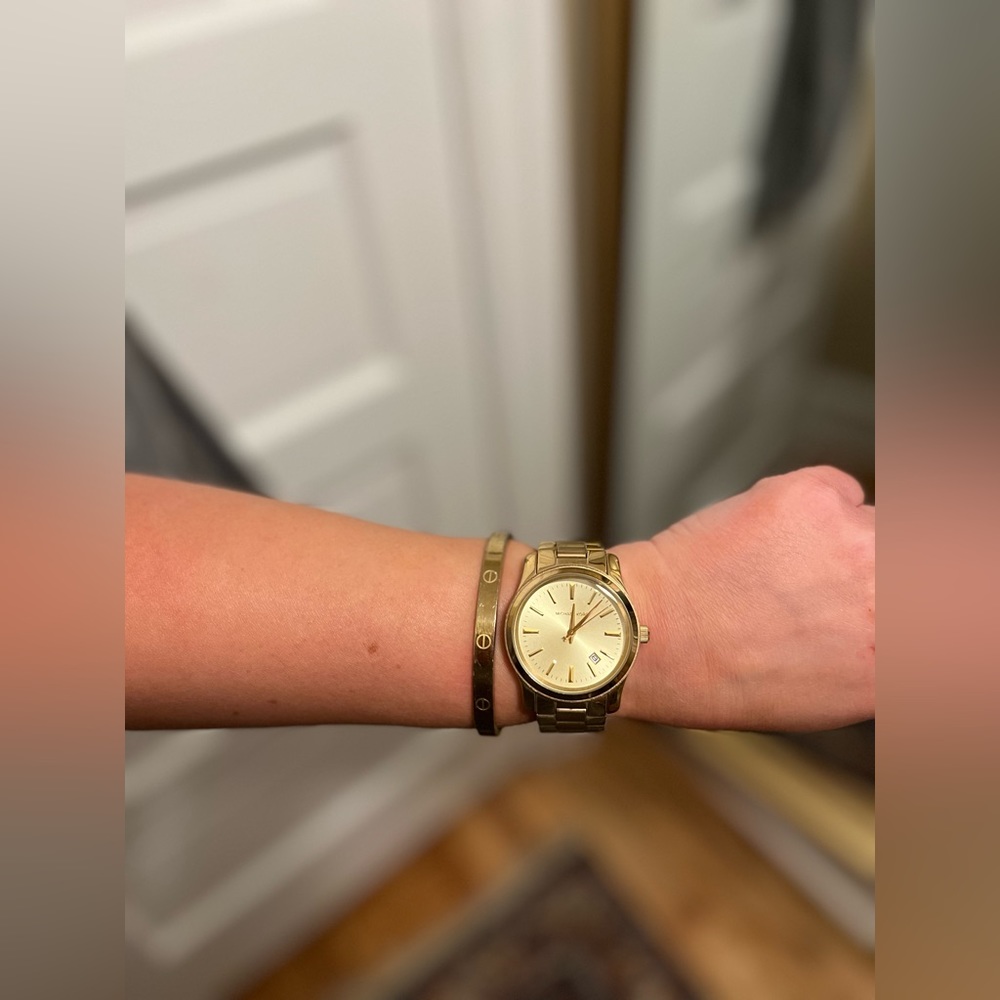 Michael Kors gold Ladies watch MK5160 - Picture 2 of 5